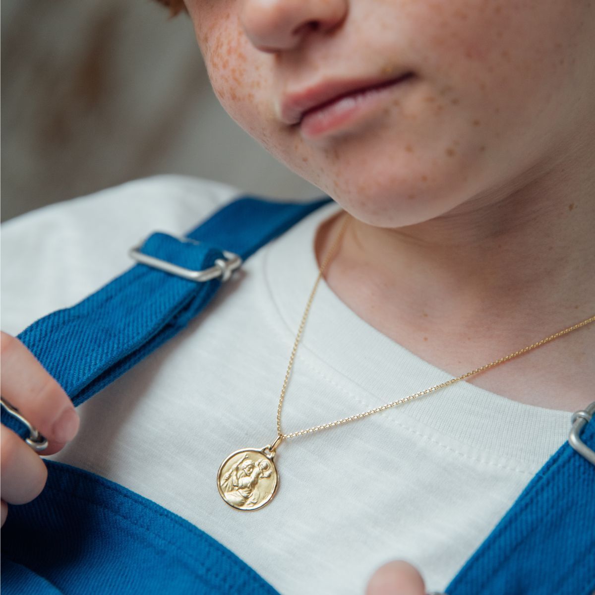 Une Médaille Saint Christophe 